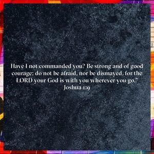 Fear and Faith cannot reside in His Domain.